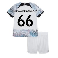 Liverpool Alexander-Arnold #66 Udebanesæt Børn 2022-23 Kortærmet (+ Korte bukser)